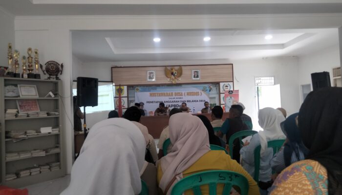 Musyawarah Desa Sumur Batu Tetapkan Arah APBDes 2026: Transparansi Anggaran Diuji