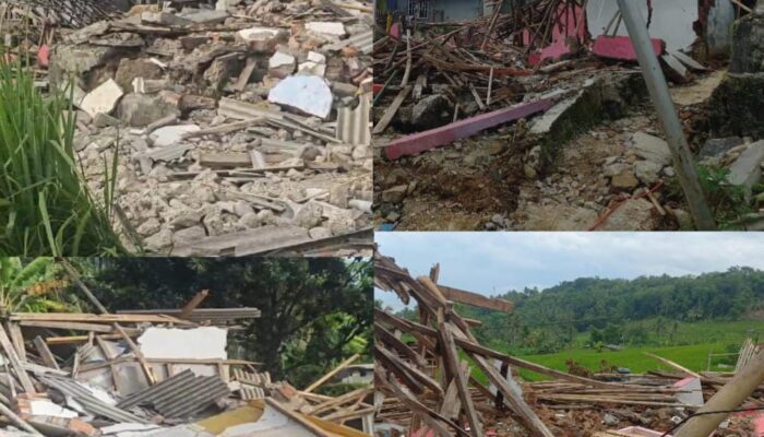 Hampir Sebulan Pasca Bencana Belum Ada Perhatian Pemerintah, Warga Cisolok Sukabumi Terdampak Bencana Mengeluh