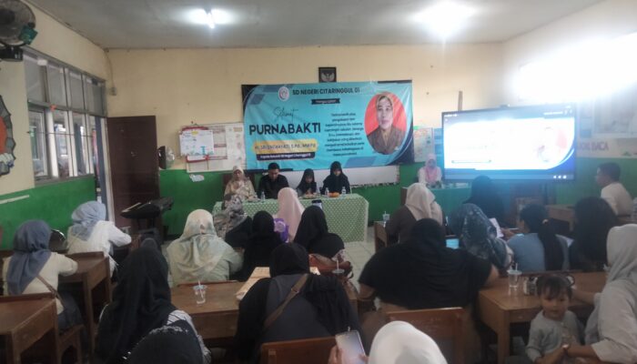 Purna Bhakti 16 Tahun Mengabdi, Hj. Sri Endaryati Gelar Acara Perpisahan di SDN Citaringgul 1 Kecamatan Babakan Madang Bogor
