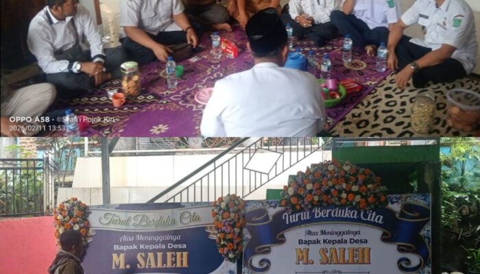 Ketua DPRD,Para Kepala Desa ,Dan Teman Dekat Menilai Alm Saleh Sosok Kades Teladan dan Tulus Mengabdi