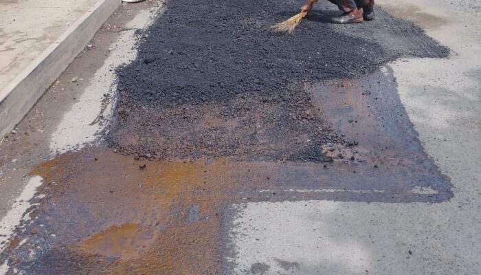 Ketua DPRD Apresiasi Respon Cepat Dinas SDA Bina Marga dan Bina Kontruksi Perbaiki Aduan Jalan Berlubang