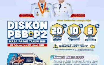 Pemkot Bogor melalui Bapenda Beri Diskon PBB P2 Masa Pajak Tahun 2026