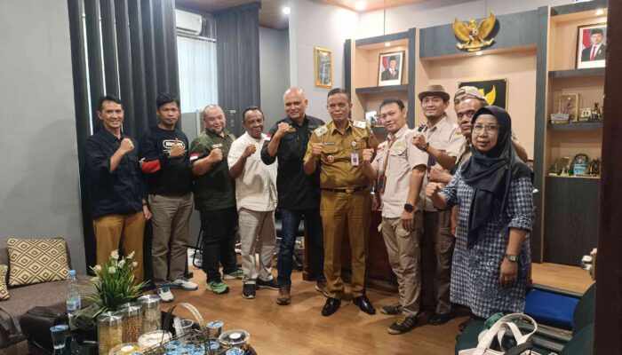 Organisasi Garda Prabowo Melakukan Audiensi di Kantor Kesbangpol Kota Bogor