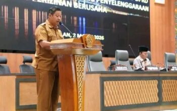 Sekda Bangkalan Sampaikan Nota Pendapat Kepala Daerah Terkait Raperda Perizinan Berusaha Inisiatif DPRD