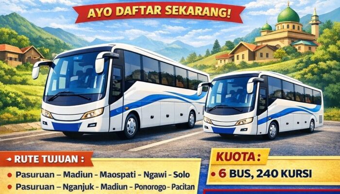 Masih Ada Sejumlah Kursi Kosong  Mudik Gratis Yang di Sediakan Pemkab Dan Polres Th 2026