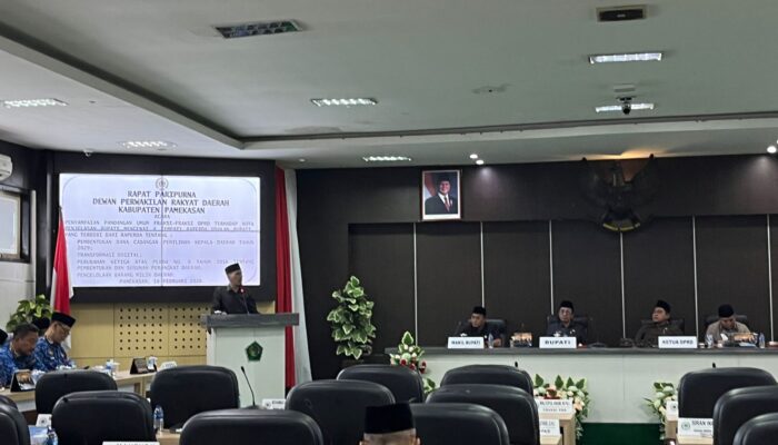 Fraksi-Fraksi Sepakat Empat Raperda Dilanjutkan ke Pansus