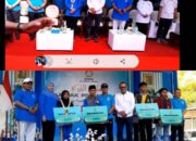 Jalan Santai dan Pembagian 800 Beasiswa Meriahkan Puncak Formasi MBG Al Anwar Group