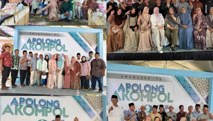 Tiga Dekade Berpisah, Alumni SMANSAGA 96 Bersatu dalam Reuni Akbar