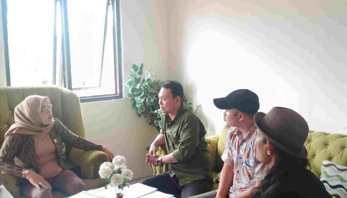 Kantor Desa cimayang pamijahan kabupaten Bogor di sambangi Bravo Komando Gruop