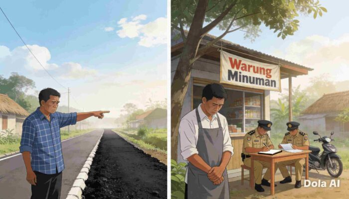 Nasib Sial Bergandengan: Tanah Digunakan Tanpa Bayar, Warung Dicuri Tak Ada Ganti Rugi