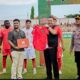 Ribuan Penonton Padati Stadiun R-Soedarsono Di Laga Friendly Match Persekabpas VS Pasuruan United