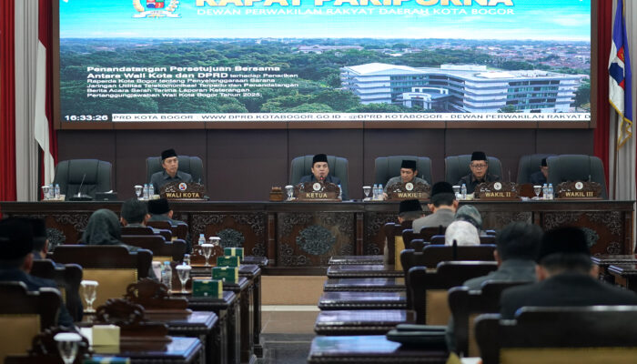 Rapat Paripurna, DPRD Kota Bogor Bentuk 3 Pansus, Plototi LKPJ 2025 Hingga Tata Kelola Aset
