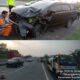Kecelakaan di ruas Tol Semarang – Solo, Akibat Berhenti Di bahu Jalan, Mobil Pajero sport Ditabrak Innova Reborn