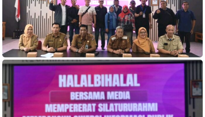 Bangun Silaturahmi dan Sinergi Dengan Awak Media, Kecamatan Bogor Timur Menggelar Halal Bihalal