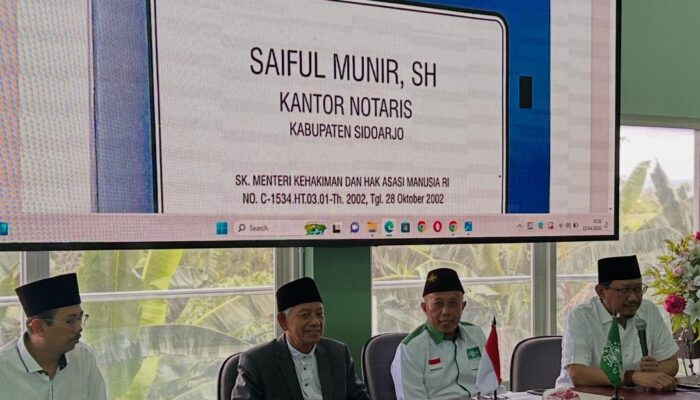 Sudiono Fauzan Pastikan Yayasan Panca Wahana Di Bawah Nanungan PC NU Bangil, Bukan Milik Pribadi Atau Jamaah
