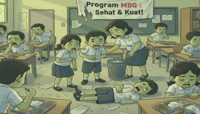 Guru dan Siswa SMPN 01 Blega Diduga Keracunan Makanan, Pihak SPPG Yayasan Nurul Islam Bungkam Total