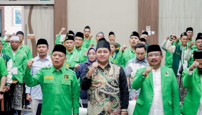 Bupati Pasuruan Rusdi Sutejo Serta Sejumlah Parpol Hadiri Muscab PPP ke X