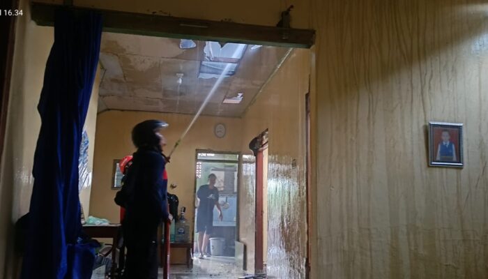 Di Duga Dari Percikan Api Tabung Gas Elpiji,Harta Benda  dan Tempat  Usaha Milik Warga Ludes Terbakar