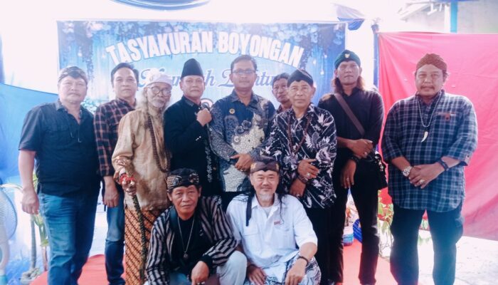 Ki Dalang Sentun Ngunduh Mantu di Hadiri Pengurus Paguyuban Mataram Agung Kota Semarang