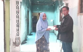Tanamkan jiwa Empati Kepada sesama,Ajak Anak Didik Galang Donasi Untuk Korban Kebakaran.