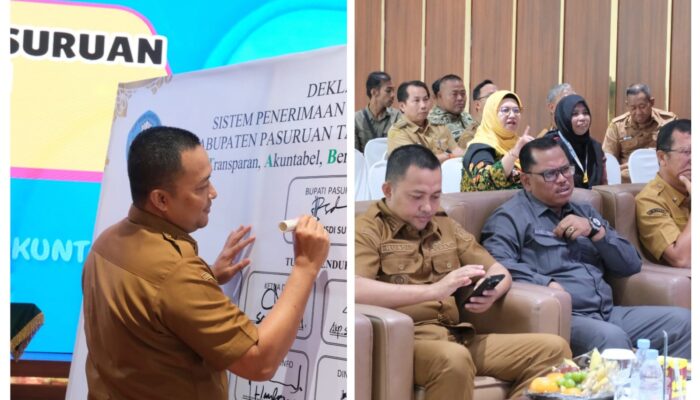 Bupati Pasuruan Deklarasikan SPMB Bersih,Jujur Dan Bebas Dari Penyimpangan