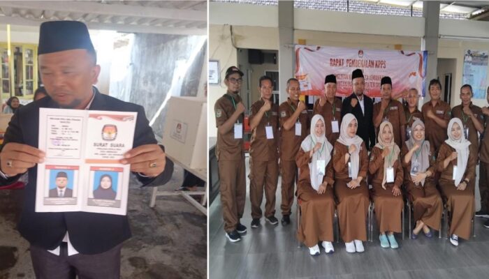 Incumbent Ungguli Suara Lawannya , Lanjutkan Program Pembangunan Desa