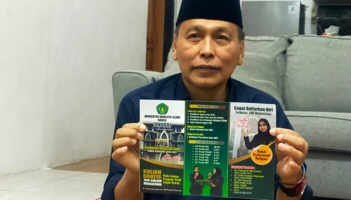 Gus Najib Siapkan Kuliah Gratis di UNUBA Untuk 100 Mahasiswa
