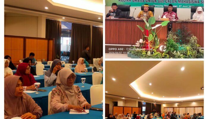Sosialisasikan Kuliah Gratis Bagi 100 Mahasiswa Baru, ini Pesan Gus M. Najib Syafi’i Pembina UNUBA.
