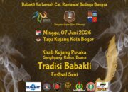 Gelaran Babakti Tugu Kujang Dalam Rangka Hari Jadi Bogor Ke-544
