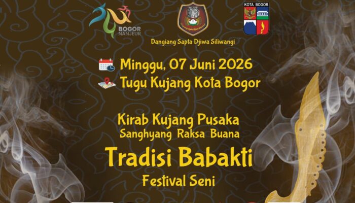 Gelaran Babakti Tugu Kujang Dalam Rangka Hari Jadi Bogor Ke-544