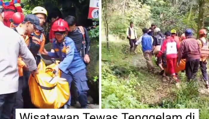 Wisatawan Asal Jaktim Ditemukan Tewas Tenggelam di Curug Ciparay Pamijahan Bogor 