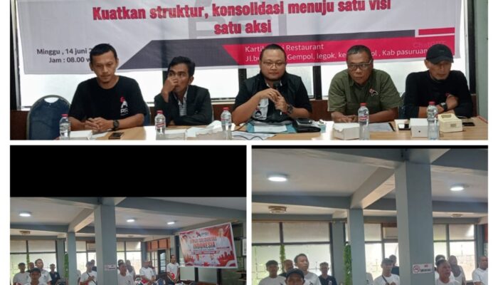 Rapatkan Barisan,Jajaran PSI Gempol Perkuat Struktur Hingga Akar Rumput