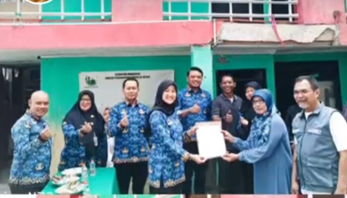 UPTD Puskesmas Bogor Utara Berikan Bantuan Dana Dari CSR ke Posyandu Afiat 2