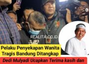 Pelaku Penyekapan Wanita Tragis Bandung Ditangkap, Dedi Mulyadi Ucapkan Terima kasih dan Puji Polda Jabar