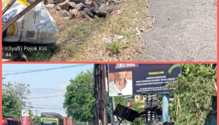 Paska Penertiban PKL, BBPJN Jawa Timur- Bali Mulai Perbaikan Bahu Jalan Apollo