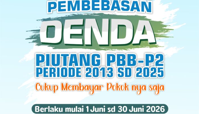 Rayakan HJB ke-544, PemKot Bogor Bebaskan Denda Piutang PBB-P2 Periode 2013 SD 2025