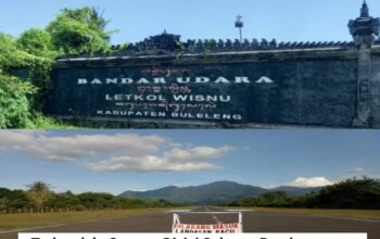 Terkendala Gunung Disisi Selatan, Pembangunan Bandara letkol Wisnu Mangkrak 