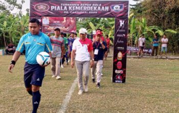 Nurhadi Kades Candipari, Tinjau Langsung Turnamen Sepak Bola