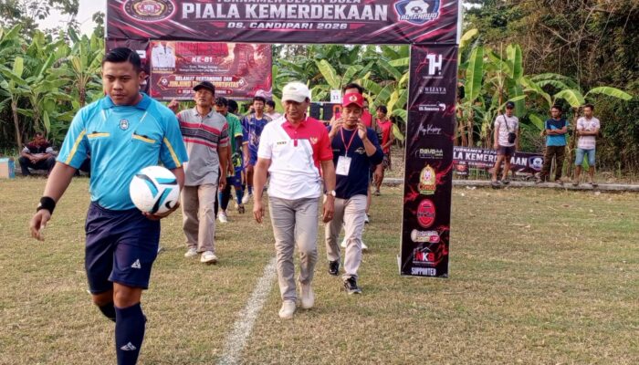 Nurhadi Kades Candipari, Tinjau Langsung Turnamen Sepak Bola