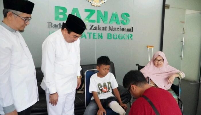BAZNAS Kabupaten Bogor Salurkan Bantuan Kaki Palsu untuk Penyandang Disabilitas, Wujud Nyata Kepedulian dalam Program “Bogor Peduli”