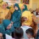 Ketua TP PKK Sidoarjo, Kunjungi Posyandu Mawar Pos 3 Dukuhsari Jabon