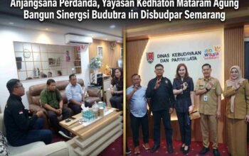 Anjangsana Perdana, Yayasan Kedhaton Mataram Agung Bangun Sinergi Budaya dengan Disbudpar Semarang