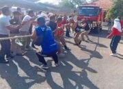 Tarik Tambang Lawan Damkar 10 Ton, Enam Kelompok Adu Kekuatan di Bangkalan