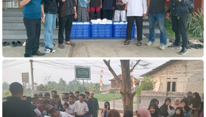 Pondok Pesantren Jadi Sasaran Jumat Berkah, DKC Garda Prabowo Kota Bogor Bagikan 500 Makanan