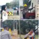 Respon Aduan Masyarakat, Pemkab Pasuruan Pasang Brikade Beton di Jalan Raya Bundaran Apollo