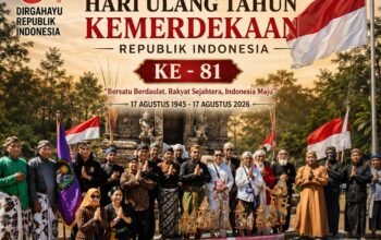 Sambut HUT RI ke-81, Yayasan Kedhaton Mataram Agung Kota Semarang : Menegaskan Komitmen Mempererat Tali Perjuangan