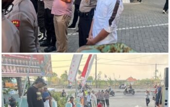 Puluhan Mahasiswa Lurug Gedung Dewan,Sampaikan Sejumlah Tuntut Atas Meninggalnya Widi Eko Cahyo.