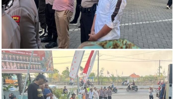 Puluhan Mahasiswa Lurug Gedung Dewan,Sampaikan Sejumlah Tuntut Atas Meninggalnya Widi Eko Cahyo.