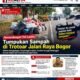Tumpukan Sampah Mangkrak di Trotoar Jalan Raya Bogor, Pemandangan Tak Lazim di Jalur Utama