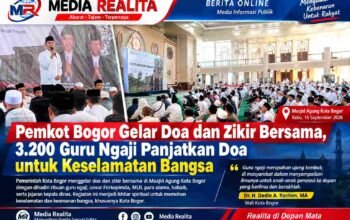 Pemkot Bogor Gelar Doa dan Zikir Bersama, 3.200 Guru Ngaji Panjatkan Doa untuk Keselamatan Bangsa